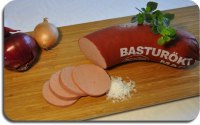 Basturökt korv