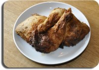 Grillad kycklingklubba