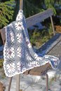 AM-17 Baby blanket w/granny squaresdesign Christine Wigh (w/superla)