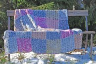 AM-19 Huge colorful blanket design Christine Wigh