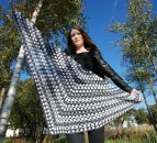 AM-8 shawl design Christine Wigh