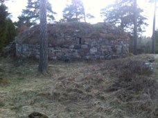 Stensö Borg , inre mringmuren