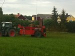 Fastgödselkörning innför rapssådd