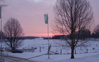 Solen går upp 5 februari.
