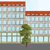 Illustration av Landshövdingehus 2.0 för Yimby Göteborg