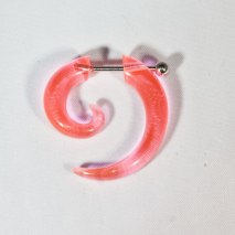Fejktöjning Rosa Transparent