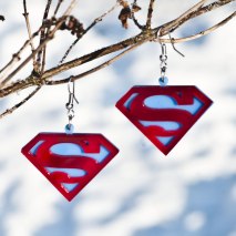 Plast Superman Röd/Blå