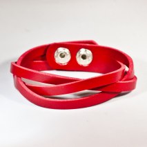 Twist Bracelet Red