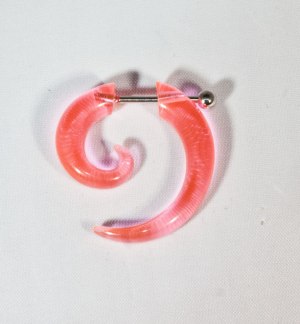 Fejktöjning Rosa Transparent