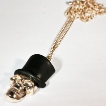 Slash Skull Necklace