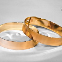 Ankle Cuff 2 set Gold