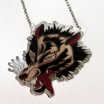 Old School Tattoo Wolf