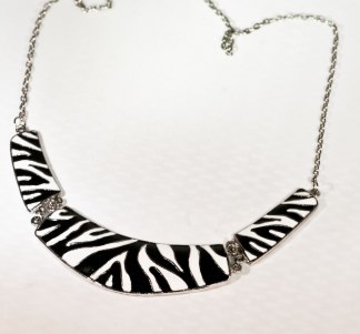 Zebra Necklace