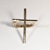 Cross Ring Gold