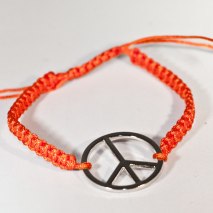 Peace Bracelet Orange