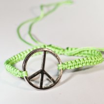 Peace Bracelet Lime
