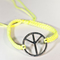 Peace Bracelet Yellow