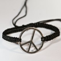 Peace Bracelet Black