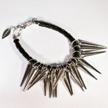 Spikes Bracelet Black