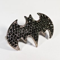 Double Ring Batman Black