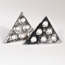 Pearl Earrings Silver