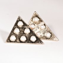 Pearl Earrings Gold