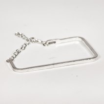 Square Bracelet Silver