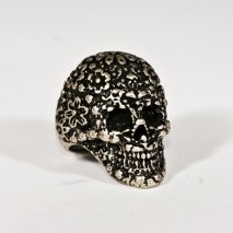 Sugar Skull Ring Bronze