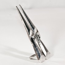 Lady Gaga Ring Silver