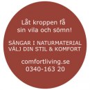 sängar i naturmaterial