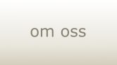 om oss beige stor text