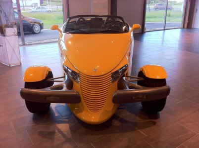 En häftig Plymouth Roadster