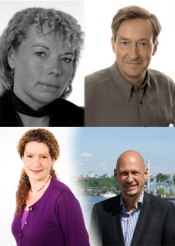 Anna Berggren, Erik Fichtelius, Cilla Benkö, Staffan Rosell