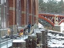 Kärnborrning och injekteringsarbete Älvkarleby kraftverk.