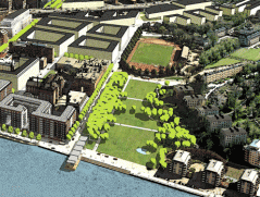 Så här är det planlagt och beslutat att parken ska se ut! Vi vill helt enkelt att politikerna följer sina egna beslut.