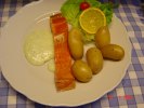 Varmrökt Laxfilé