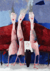 Mina damer  | 60 x 81 | 