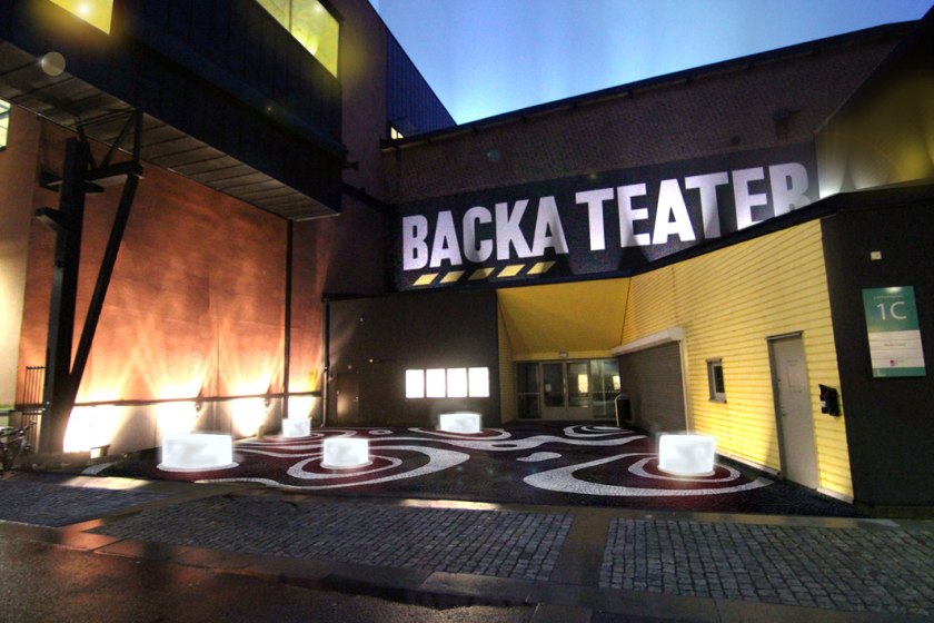 Backa Teatern Gothenburg. Public Commsision.