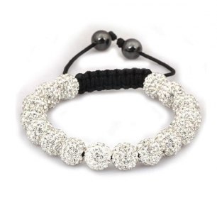 Swarovski armband Luxury White ( äkta swarovskikristaller)