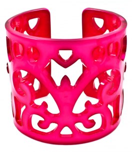 PLEXI FUSHIA BRACELET 