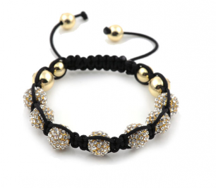 Himalaya White diamonds ( 7 Rhinestones ) 24K 