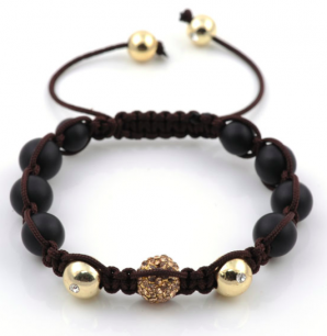 Himalaya Brown / Gold 24K plating