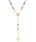 Jesus halsband guld/silver