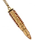 Gold Diamond Bullet - Halsband