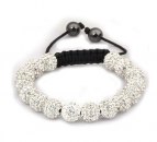 Swarovski armband Luxury White ( äkta swarovskikristaller)