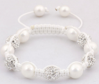 Barn armband - Little White Diamonds