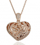 Swarovski halsband i Roséguld 18KGP