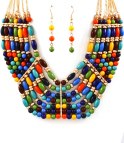 Multicolor halsband 