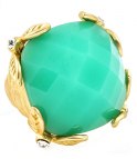 Cocktail ring Turkos / Guld