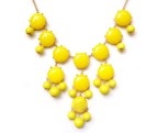 Bubblenecklace Gul/Guld